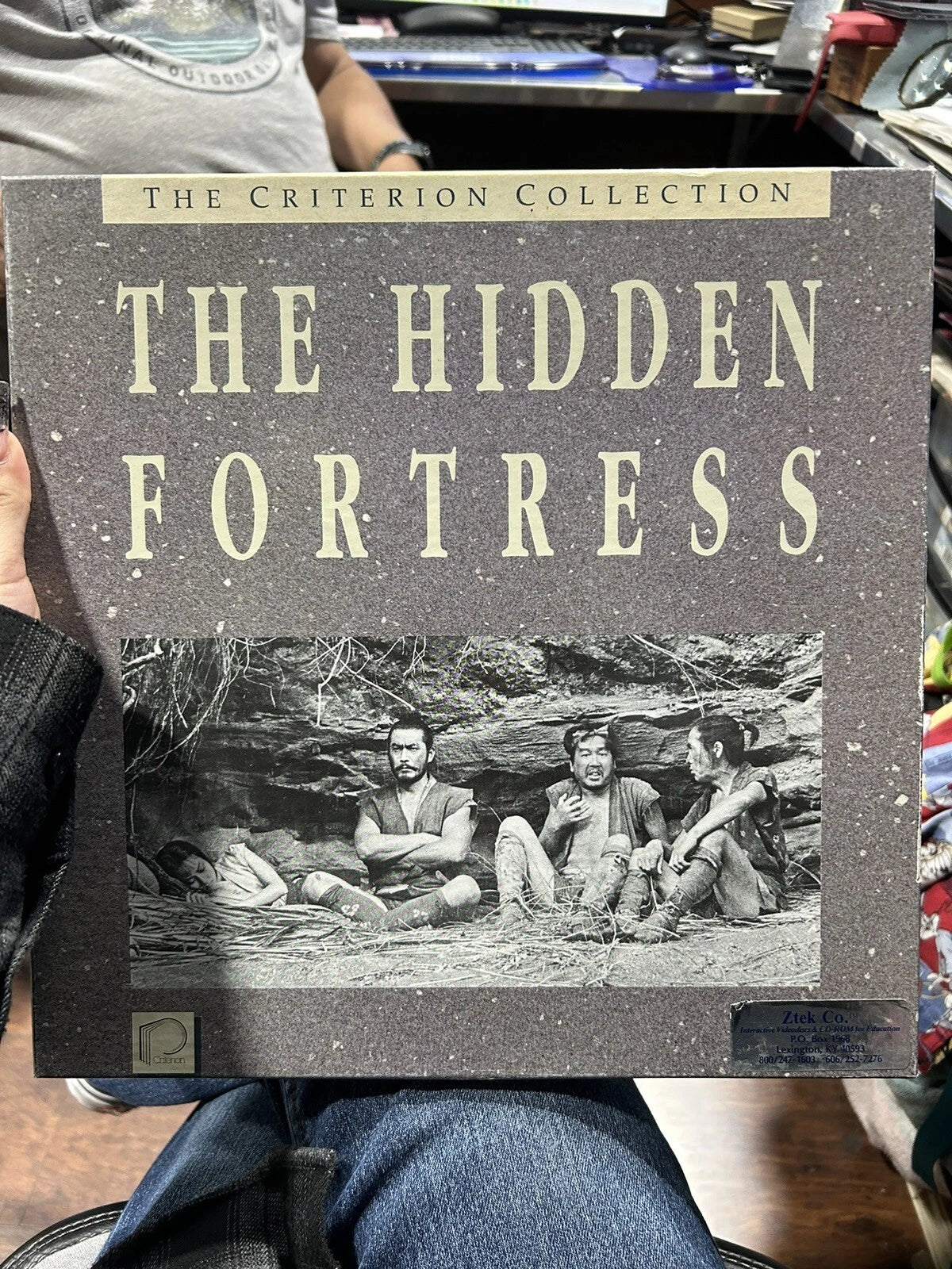 The Hidden Fortress Laserdisc Criterion Collection Box Akira Kurosawa