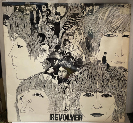 The Beatles Revolver UK Import Record PCS7009 1st Press Variation B