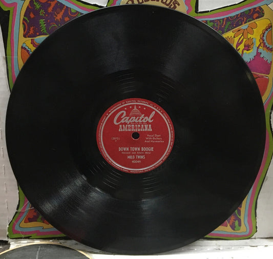 Milo Twins Down Town Boogie 10” Record 40049