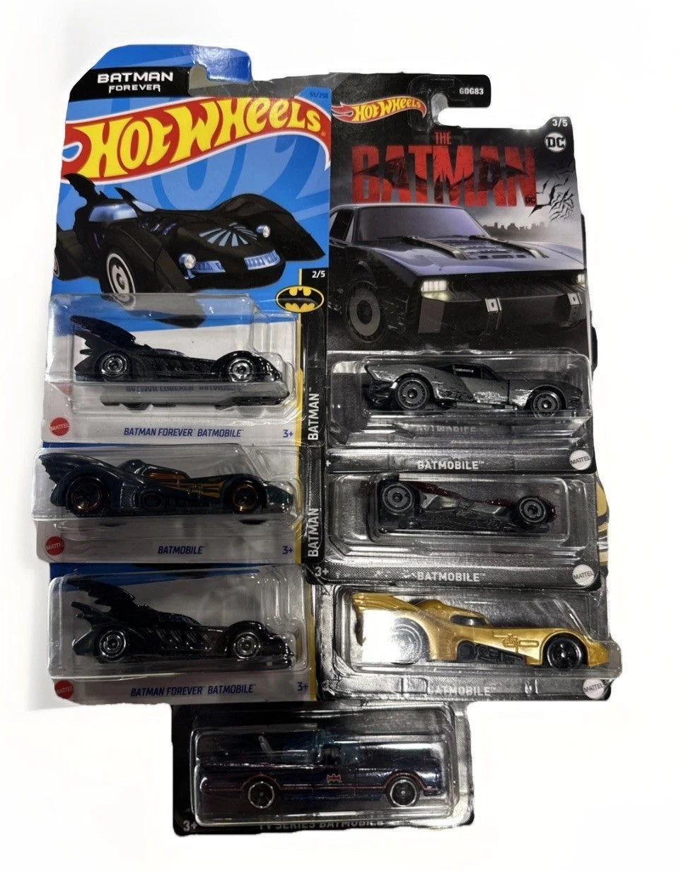 Batmobile Hot Wheels Lot Of 7
