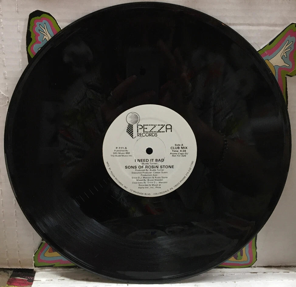 Sons Of Robin Stone I Need It Bad Promo Record P-111