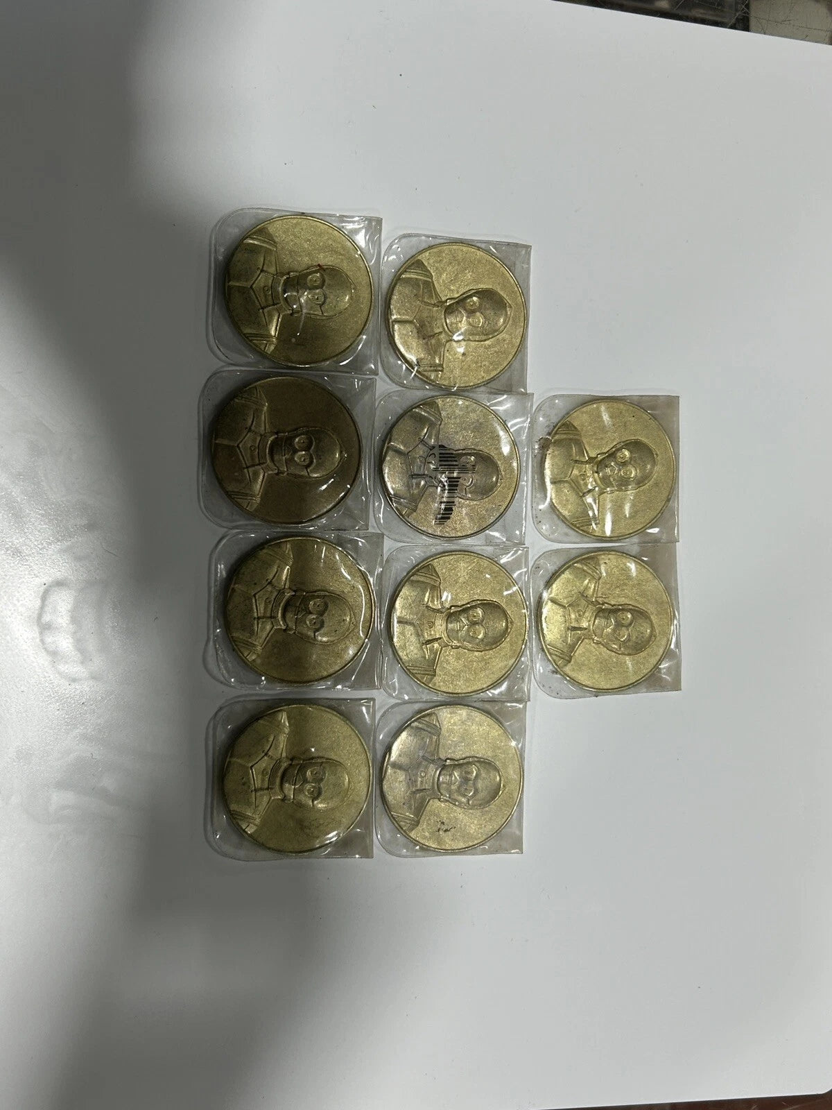 Lot of 10 C3PO Coins