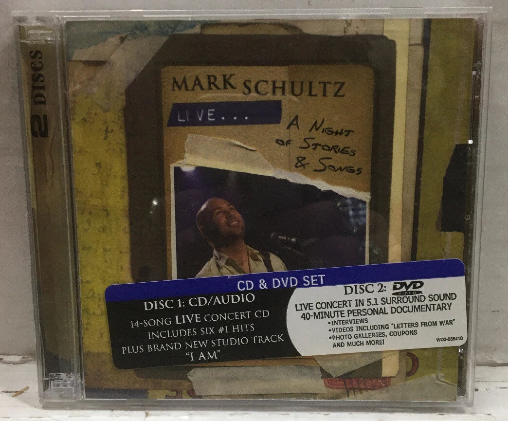 Mark Schultz Live A Night Of Stories & Songs CD/DVD