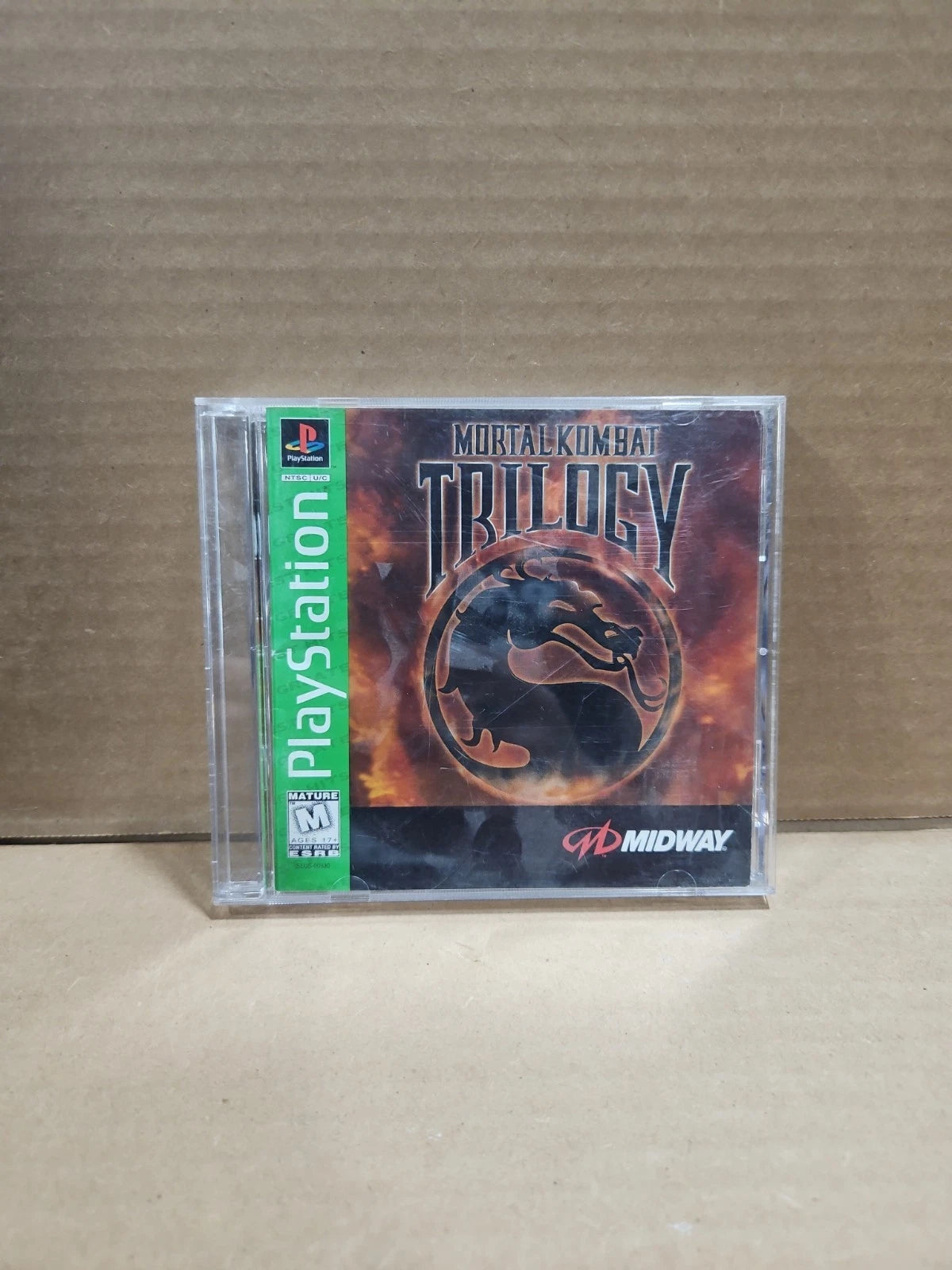Midway Mortal Kombat Trilogy Greatest Hits Fighting Game for PlayStation 1