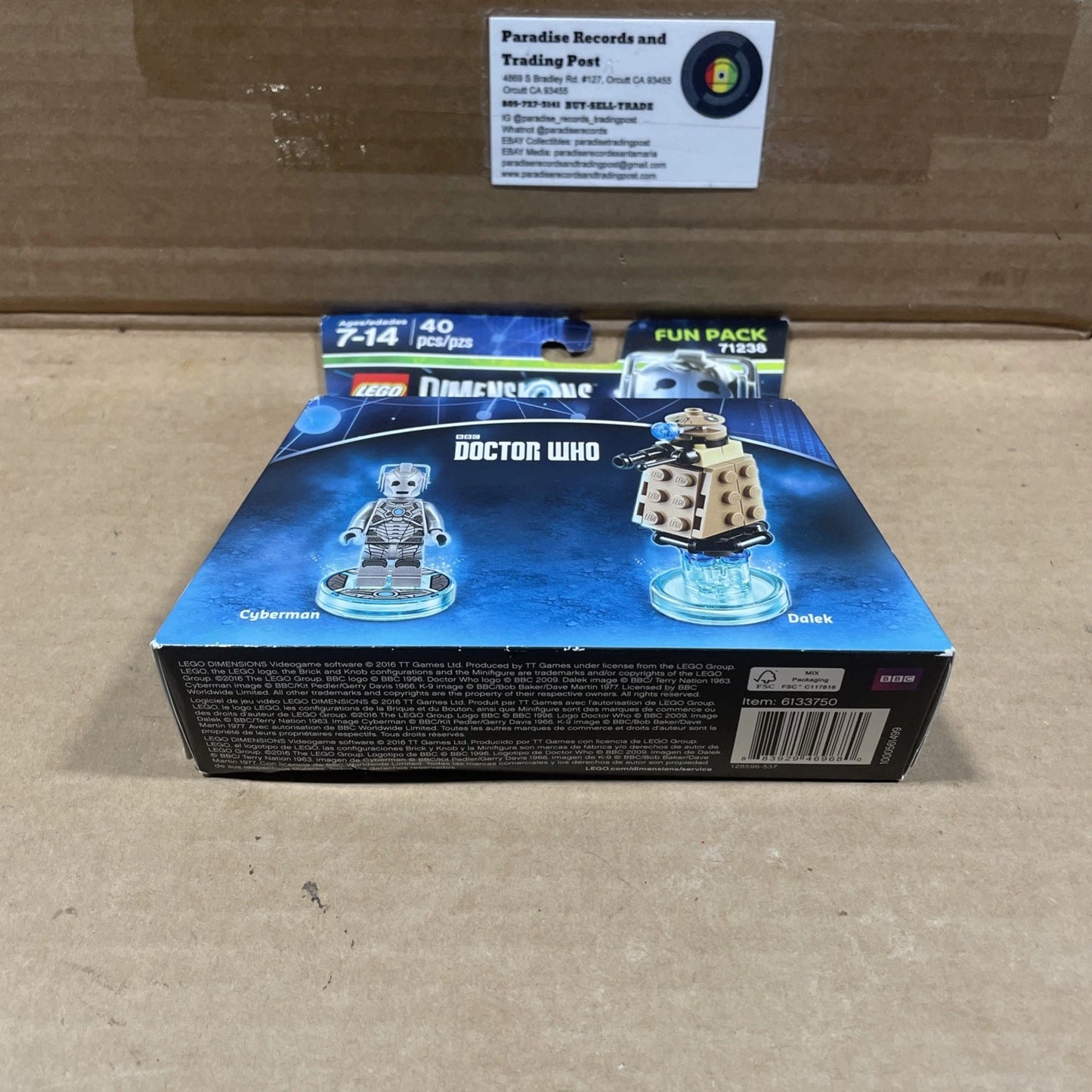 LEGO DIMENSIONS: Cyberman Fun Pack (71238 )Doctor Who