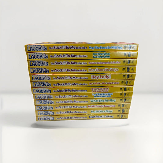 Laugh-In The Sock-It-To-Me Collection Rowan & Martin VHS Tape Set Of 12