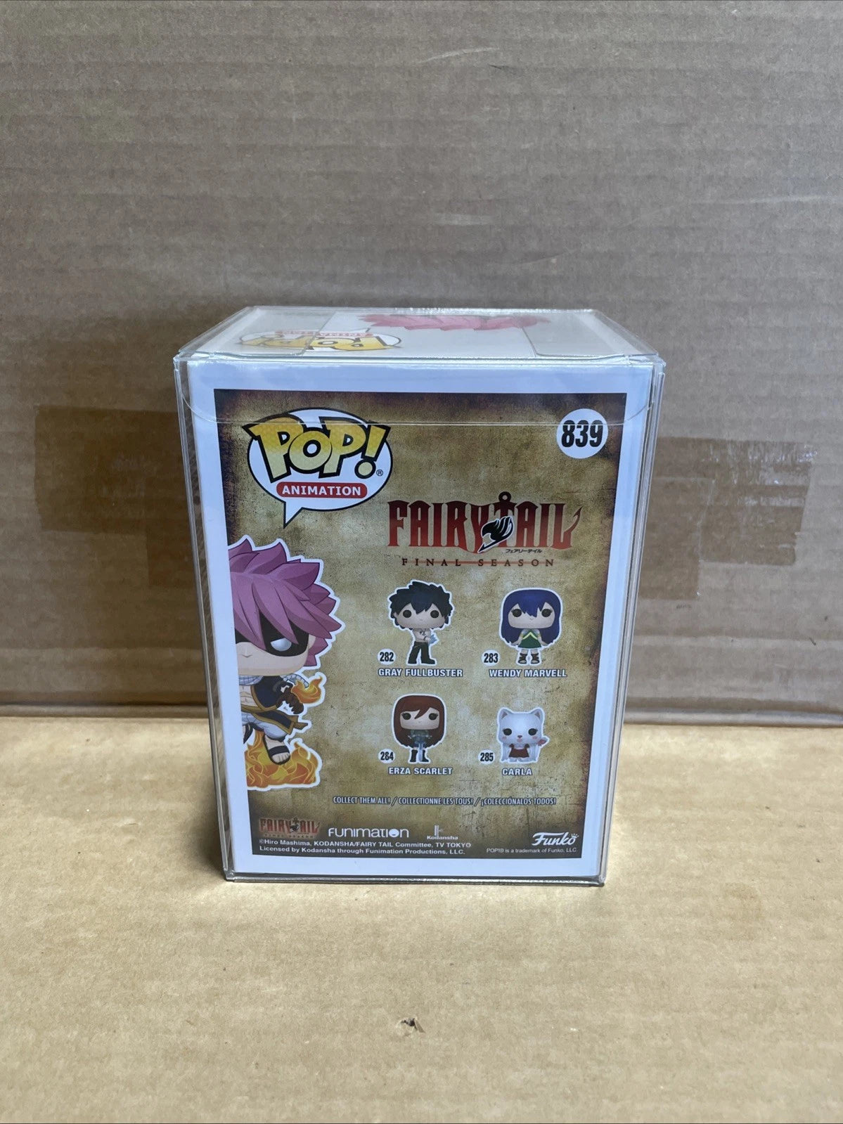 Funko Pop! Vinyl: Fairy Tail Etherious Natsu Dragneel AAA Anime (Exclusive) #839