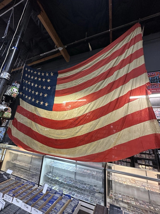 38 Star American Flag (1876-1889) 13 feet X 20 feet RARE!!!!!!!