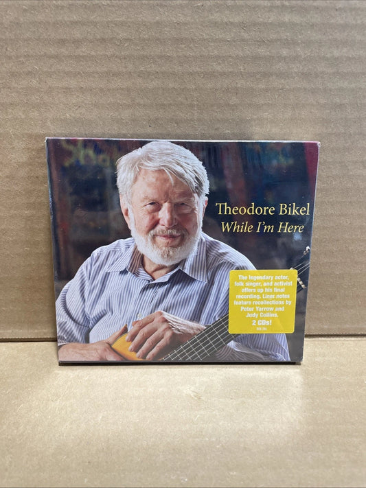 Theodore Bikel While I'm Here CD Jewish Folk Music 2016 2CD Set Activist