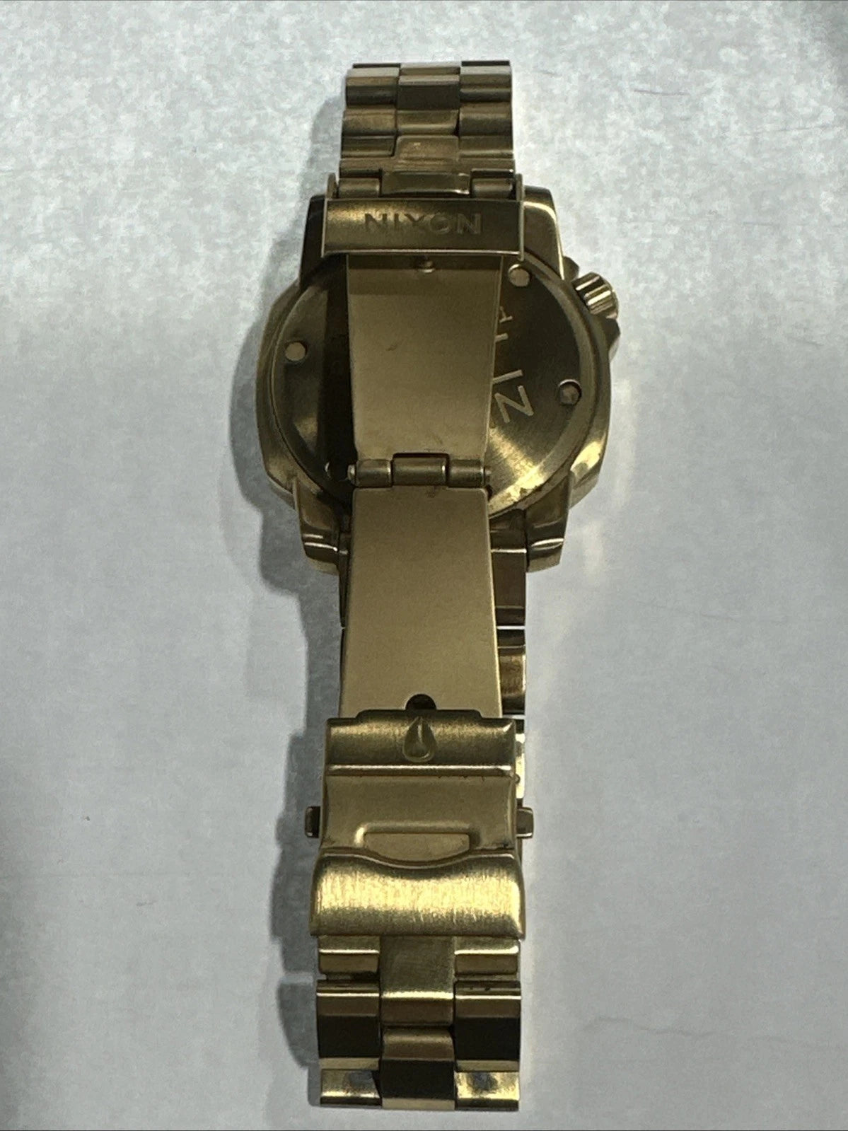 Nixon The Ranger 40 Gold Gunmetal 100M Stainless Steel Quartz Men's Watch