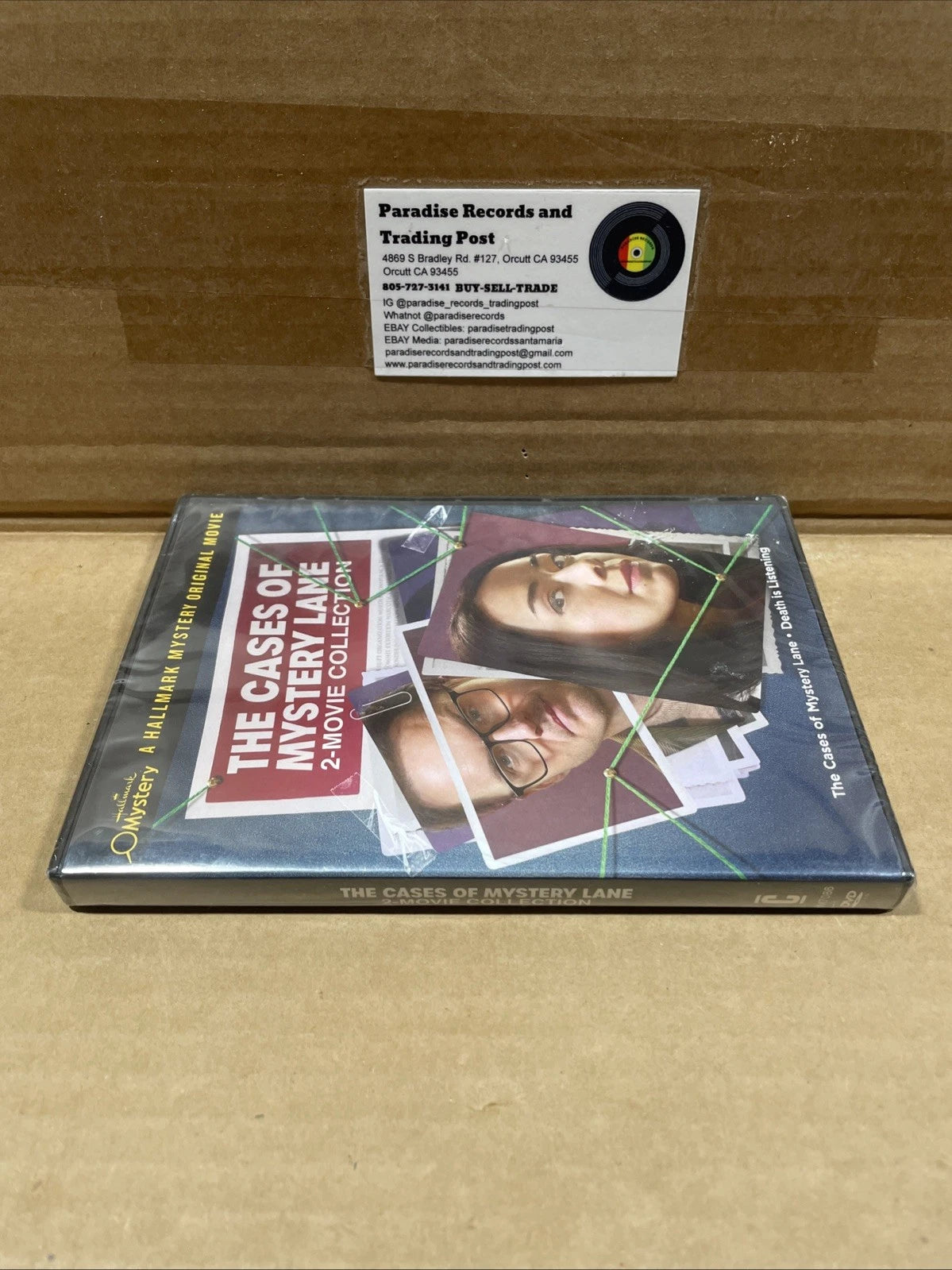 The Cases of Mystery Lane: 2-Movie Collection DVD Hallmark Original Movie