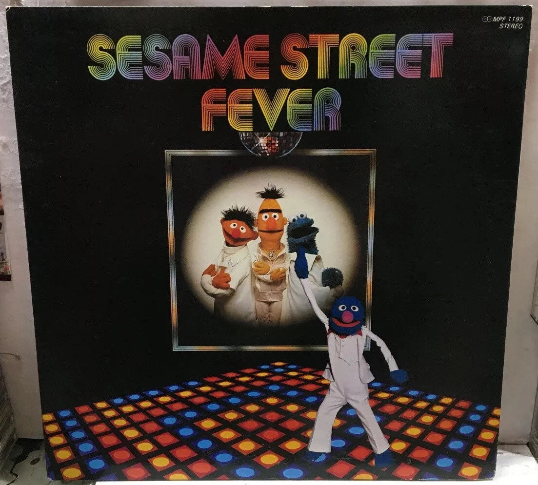 Sesame Street Fever Japan Import Record MPF1199
