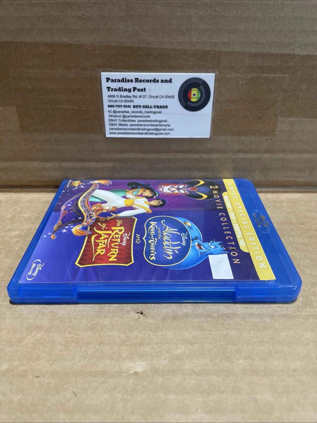Disney Blu-ray Aladdin and the King of Thieves / Return of Jafar Double Feature