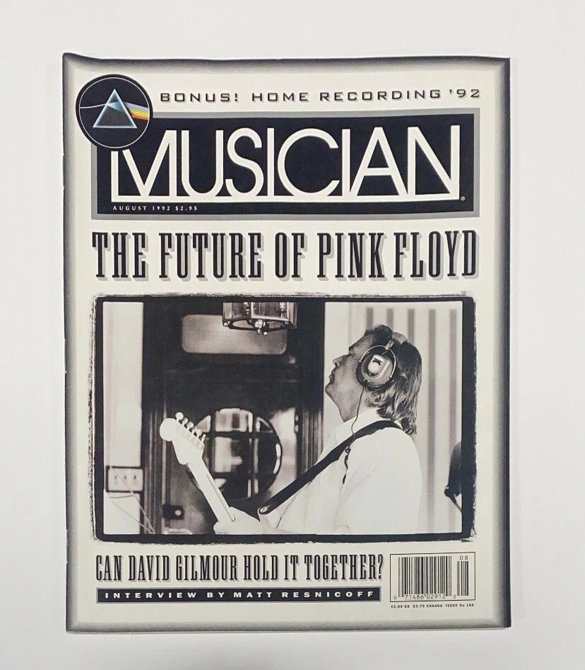 LOT OF PINK FLOYD MUSICIAN MAGAZINES (feb 91, dec 92, aug 92)