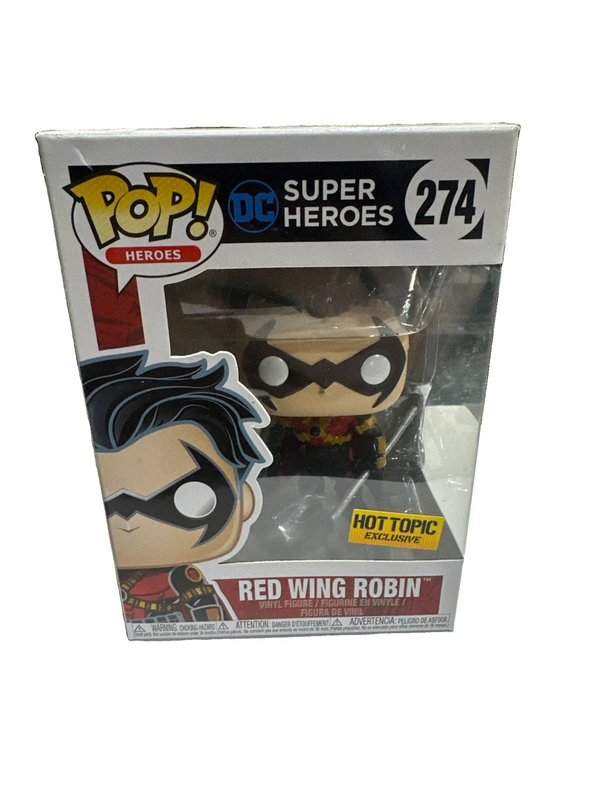 Funko Pop! Vinyl: DC Universe Red Wing Robin Hot Topic (Exclusive) #274