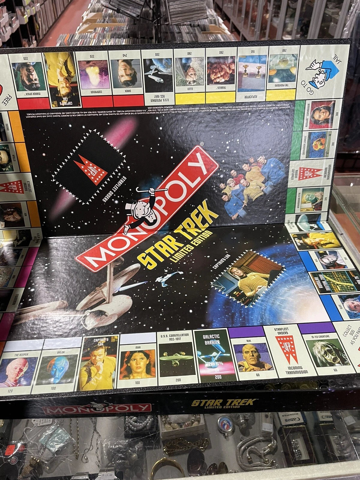 Vintage (2000) Monopoly STAR TREK LIMITED Edition Board Game