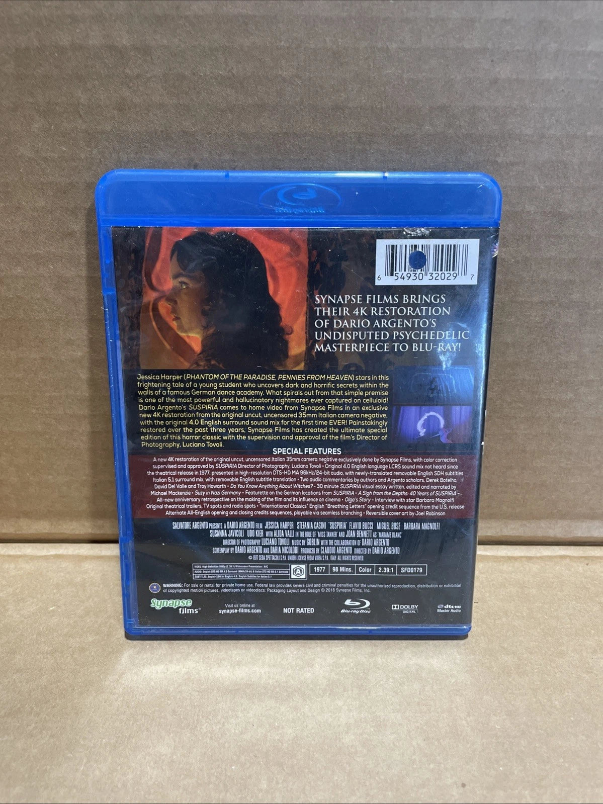 Suspiria (Two-Disc Blu-ray Edition) (Blu-ray, 1977)