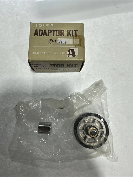 Genuine AKAI 50-D - 15 IPS Speed Adaptor Kit w/ Special Pinch Roller
