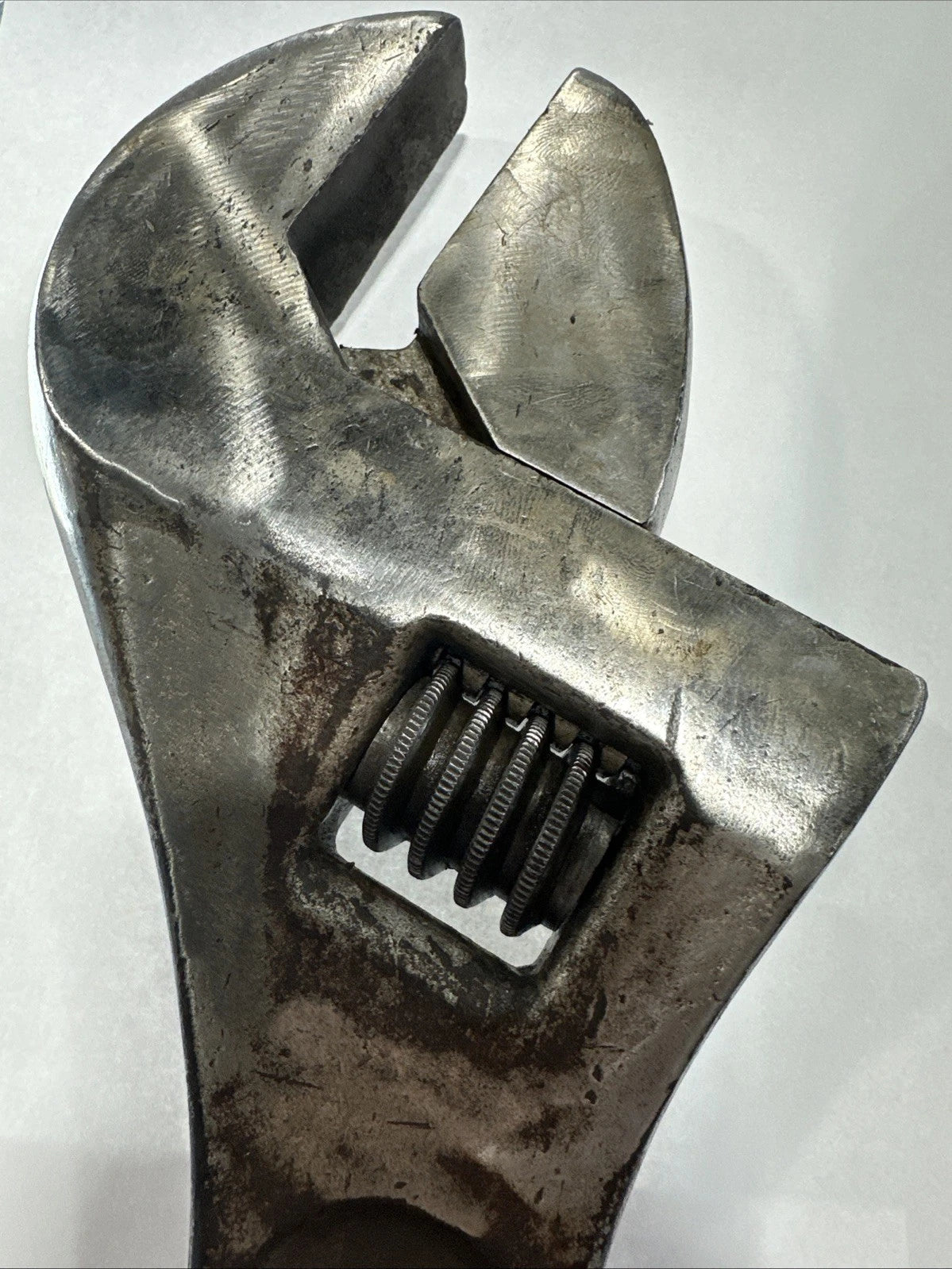 JH Williams Superjustable 4" Adjustable Wrench Forged Alloy Steel Vintage In USA