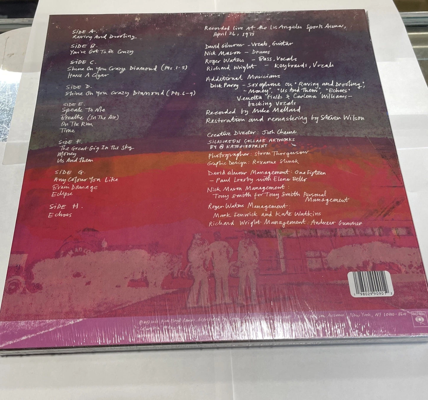 PINK FLOYD Live From The Los Angeles Sports Arena, April 26, 1975 SEALED 4LP RSD