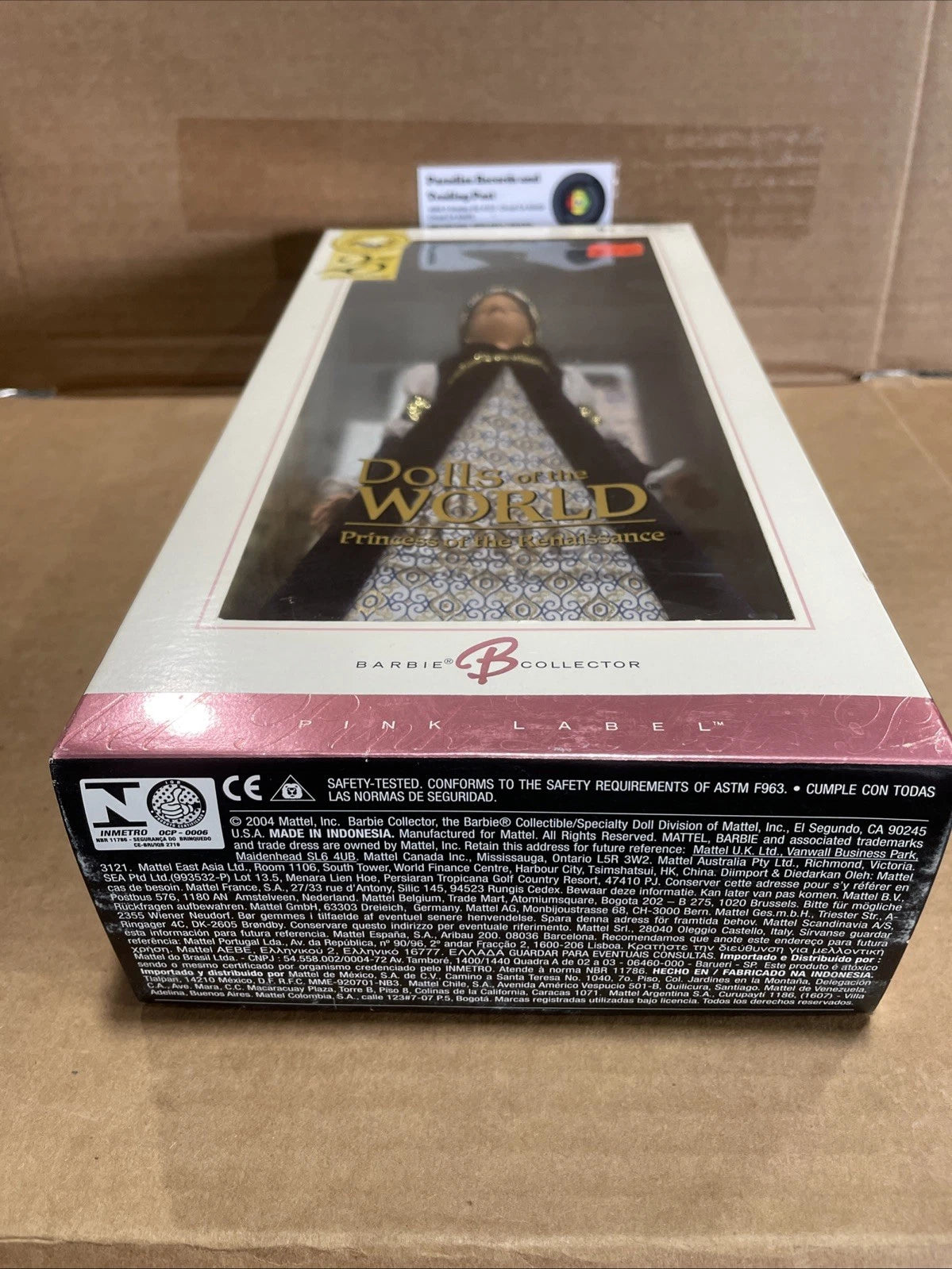 Mattel Barbie Dolls of the World 25th Anniversary Princess of the Renaissance