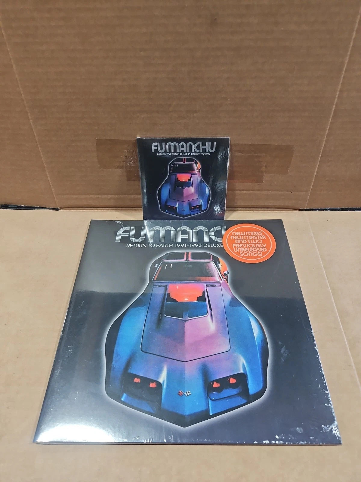 Return To Earth 91-93 Deluxe FU MANCHU Brand New Sealed Vinyl + CD Sealed