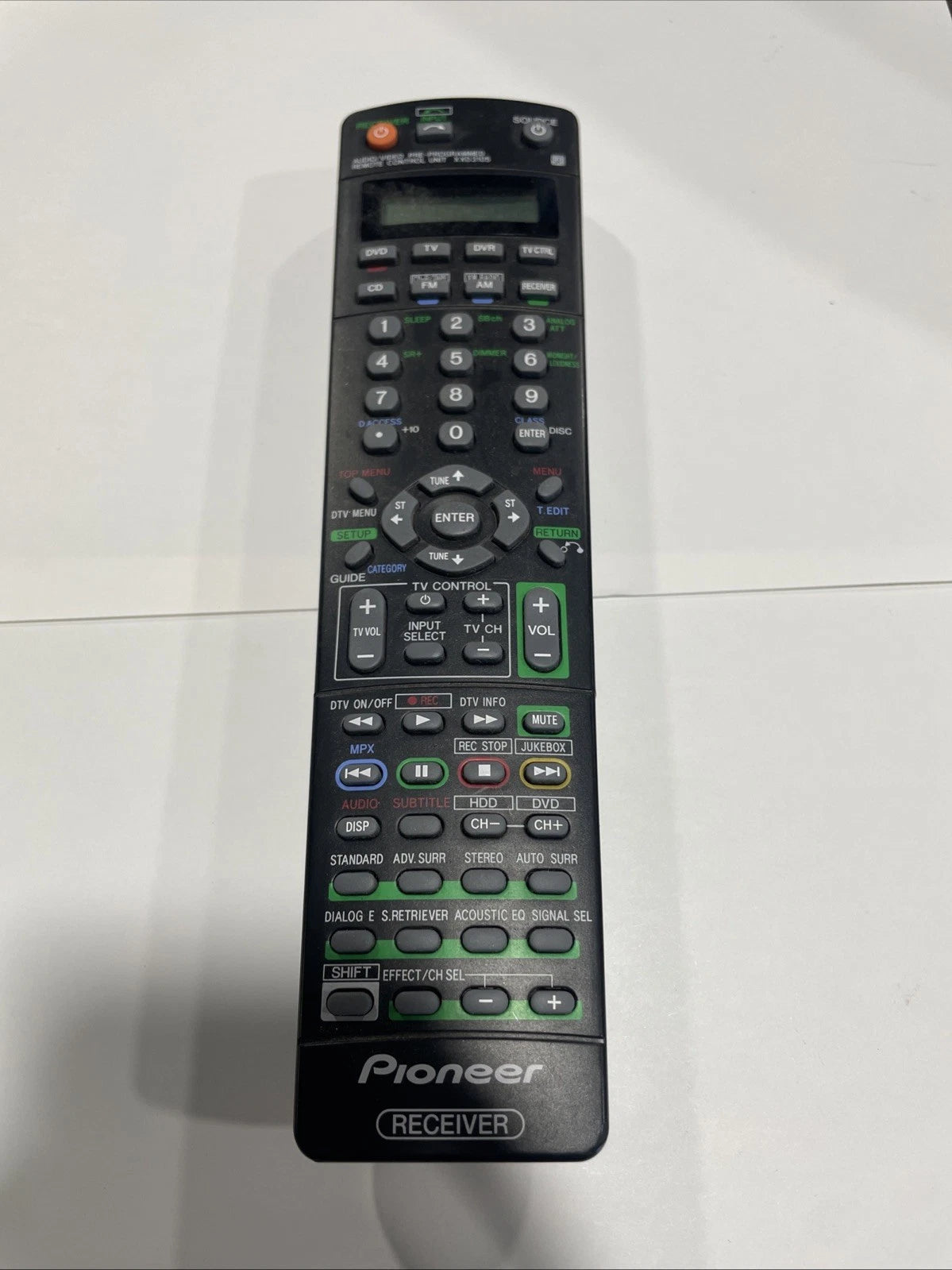 Genuine Pioneer AXD7431 Remote Control for Audio Video Receiver RCV MAIN