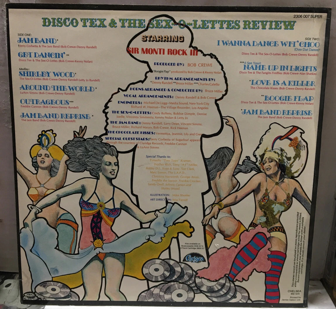 Disco Tex & His Sex-O-Letters Review UL Import Record 2306007