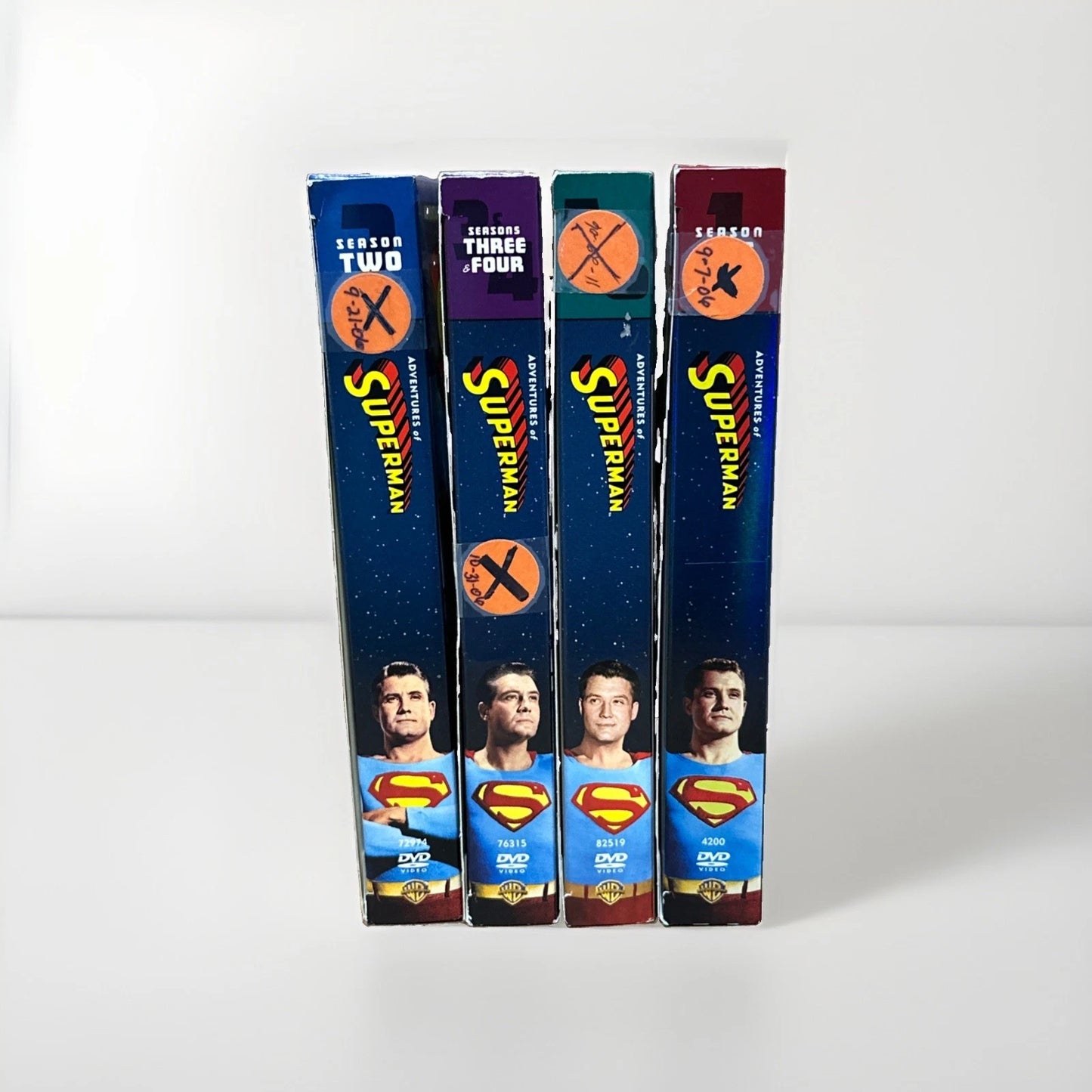 Adventures of Superman The Complete Series Seasons 1-6 DVD Sets W/ 2006 Promo