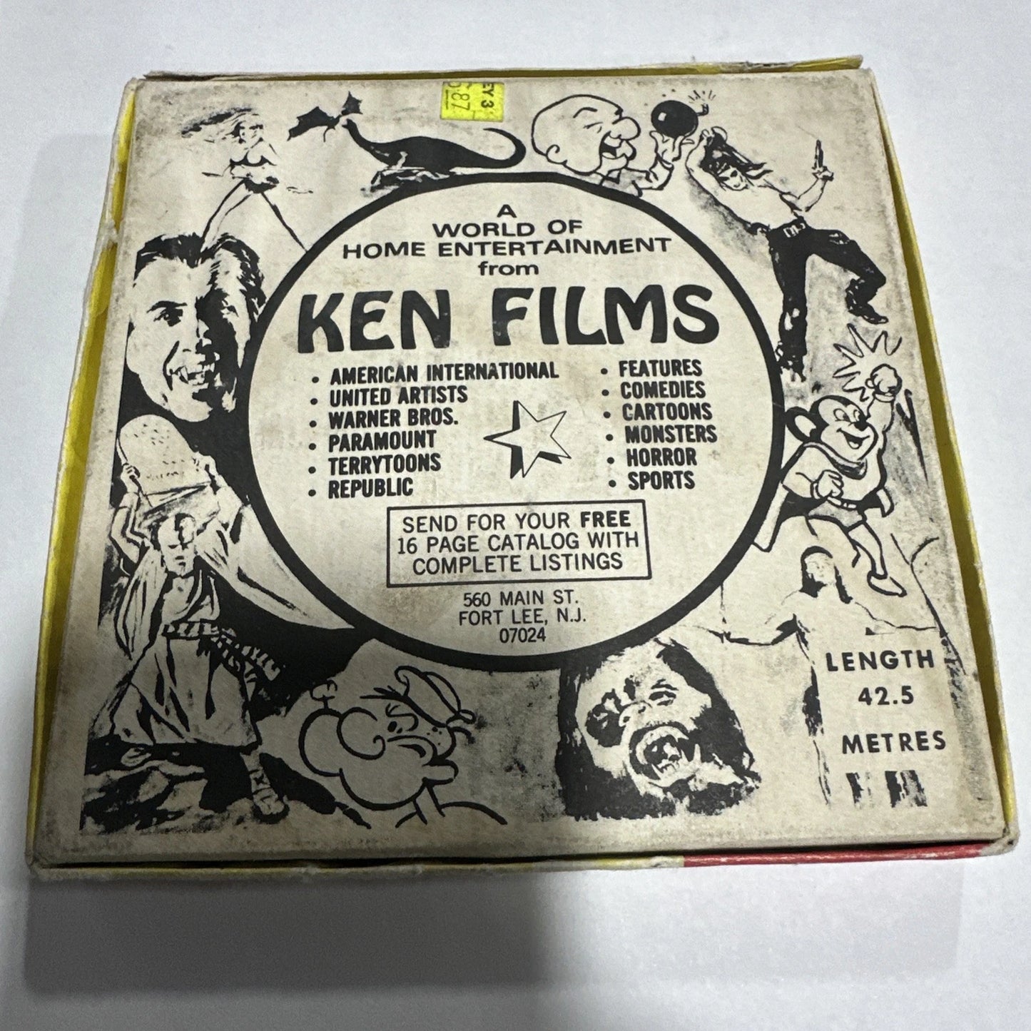 Reptilicus Super 8mm Black And White #283