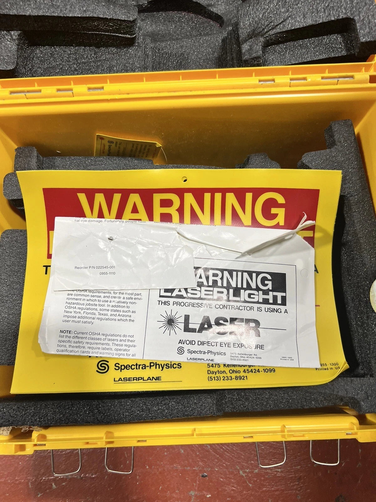 Minute Marker Accuguard - Visible Laser Construction System