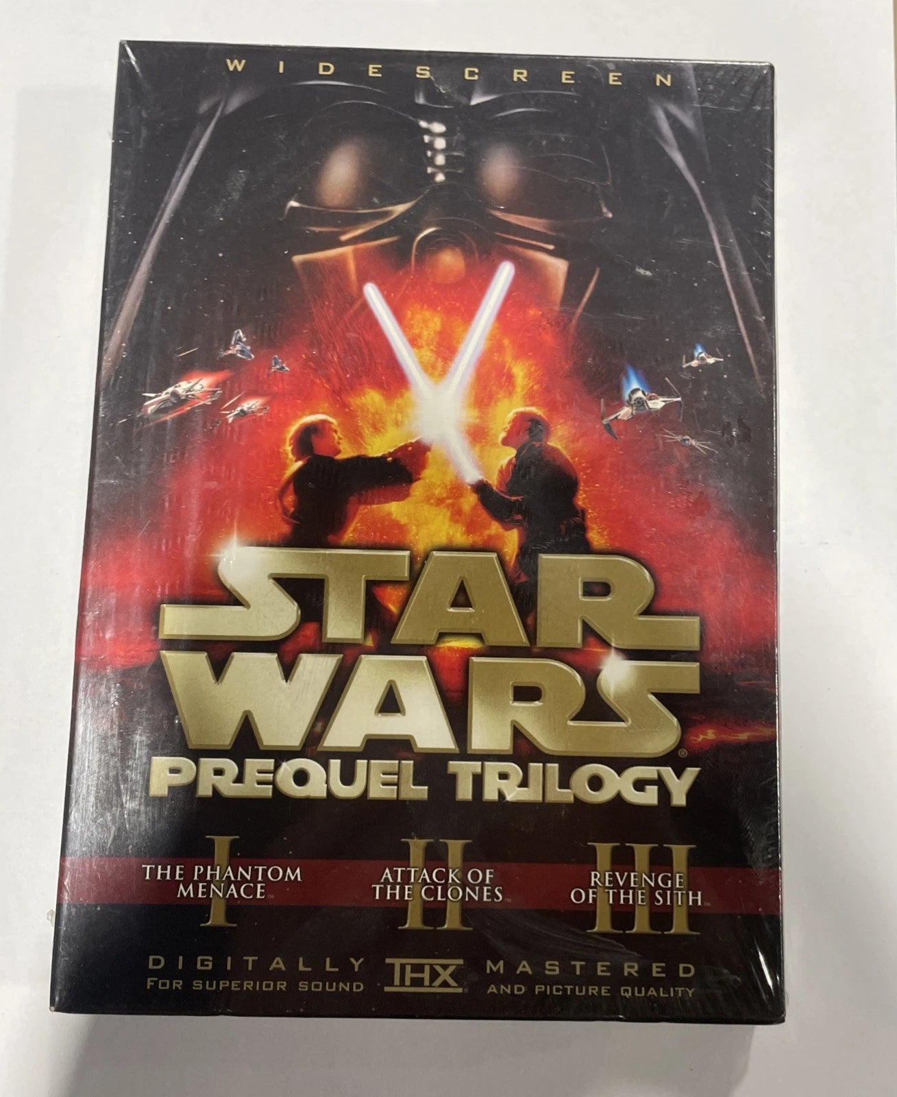 Star Wars Prequel Trilogy I, II, & III DVD 2008 6-Disc Box Set NEW & SEALED!