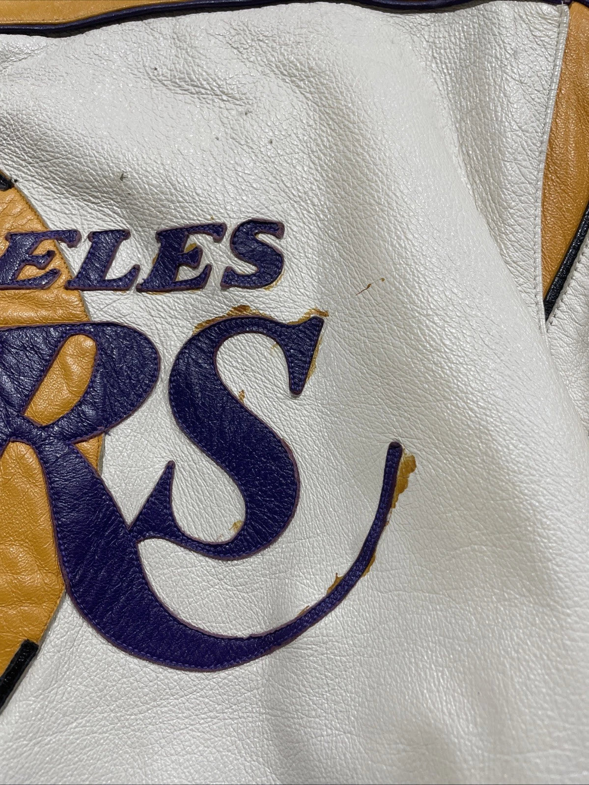 VERY RARE Jeff Hamilton Limited Edition L.A Lakers Leather Jacket