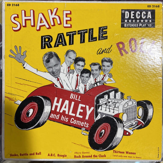 Bill Haley and his Comets - Shake Rattle and Roll - EP Pic Slv 45 rpm 7" Vinyl