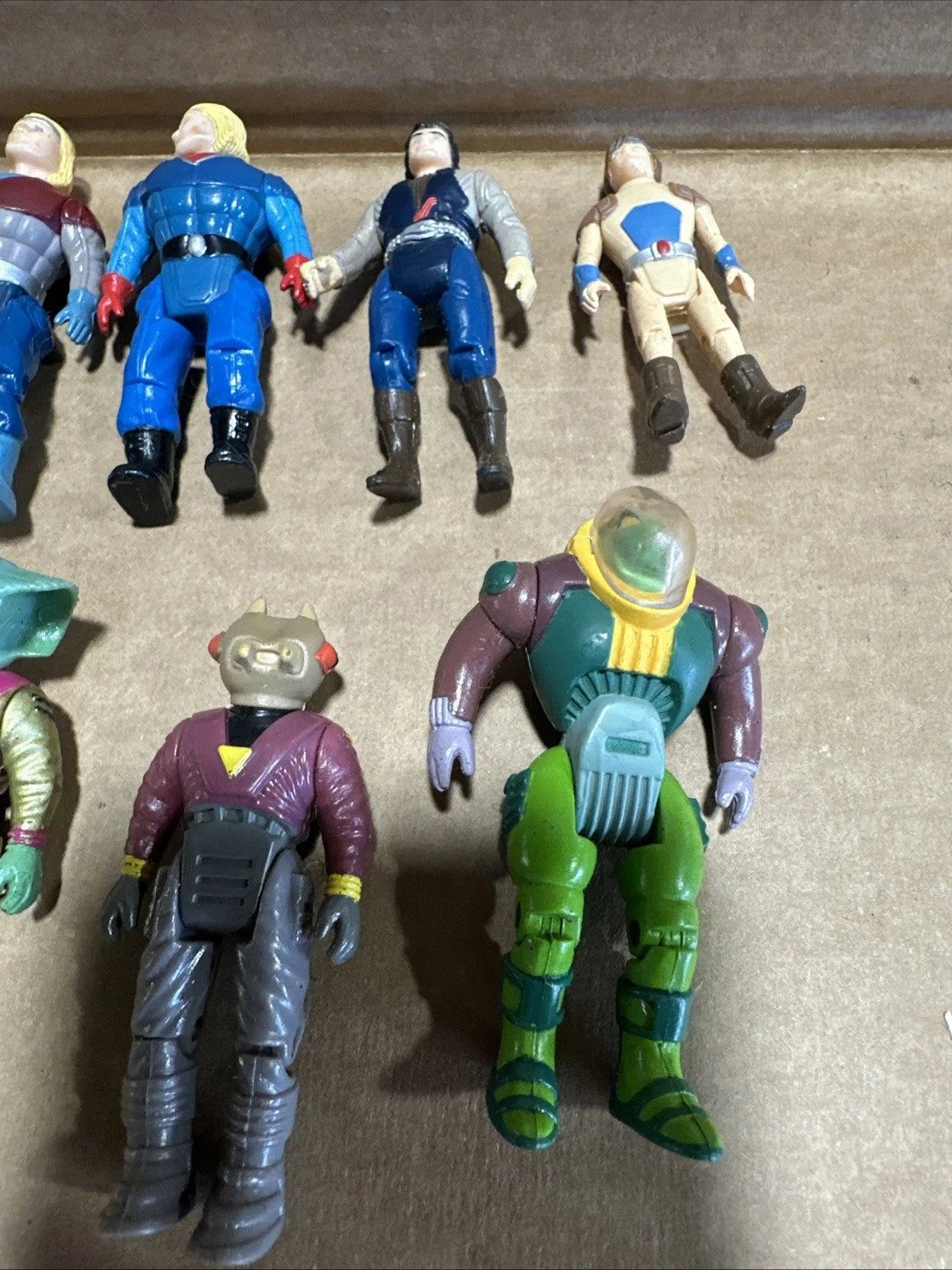 Vintage 1987 Tyco Dino Riders Lot of 12 Action Figures