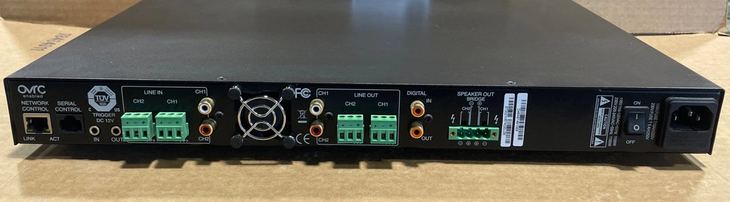 Episode 2-Channel 70v / 8 Ohm Hybrid Power Amplifier EA-AMP-HYB-2D-1000