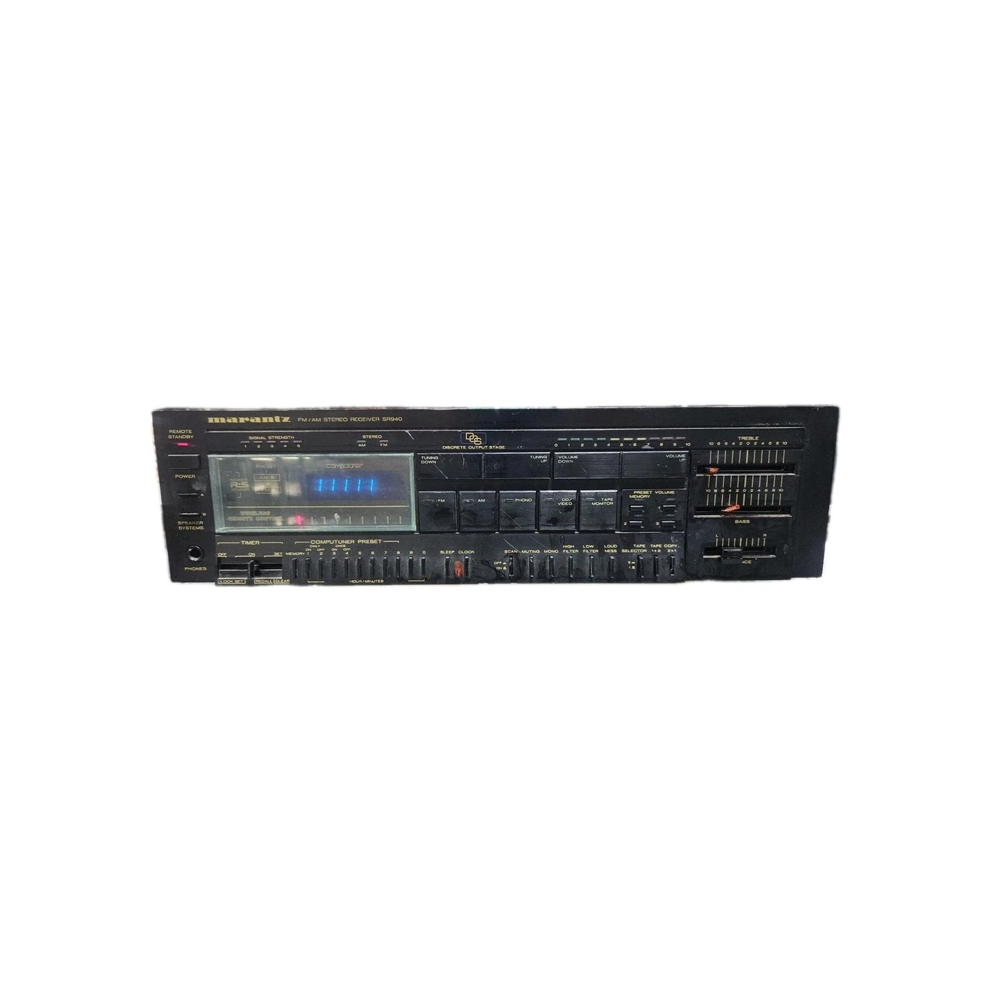 Marantz SR940 FM/AM Stereo Receiver – Powers On – Untested