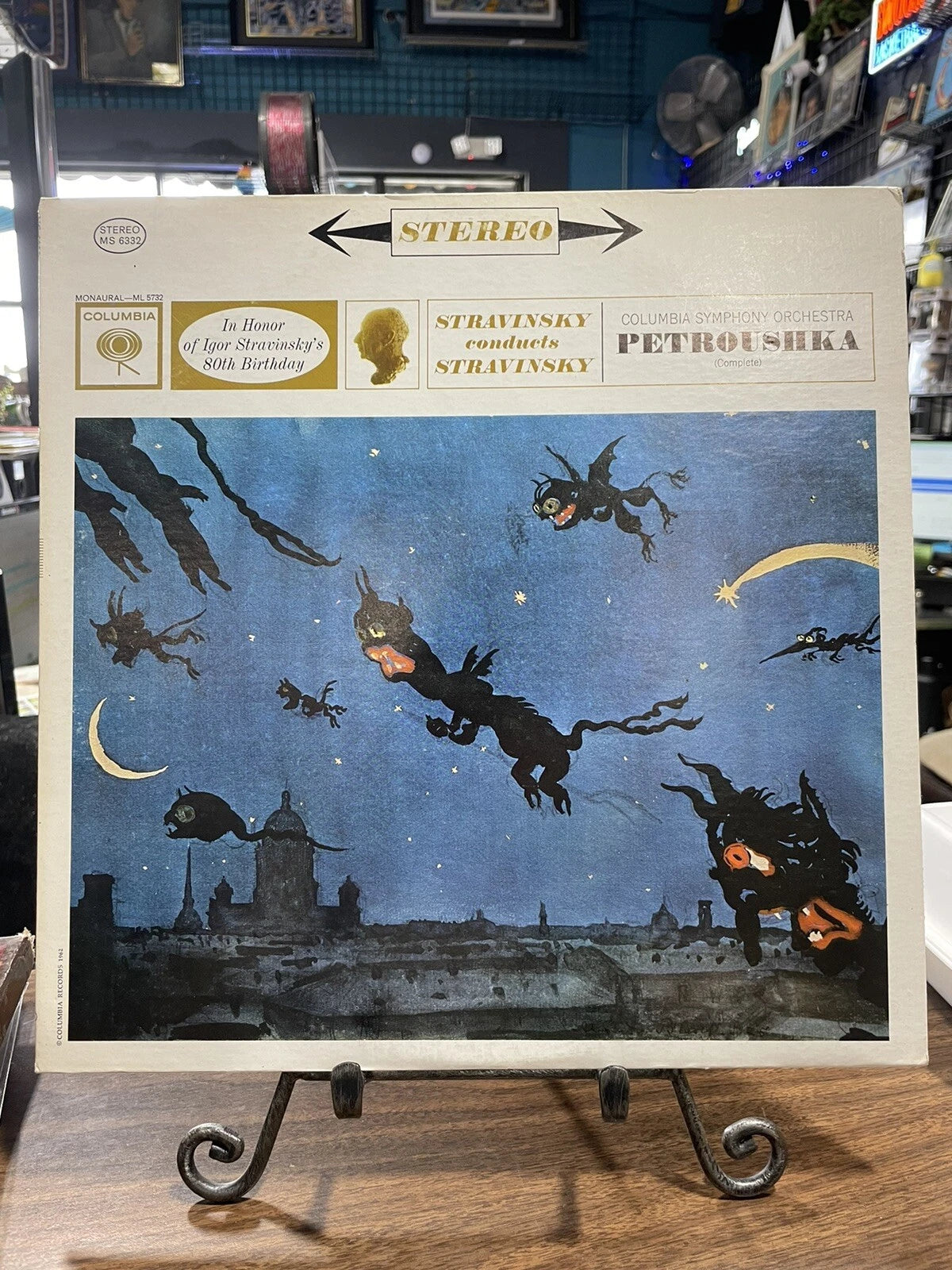STRAVINSKY CONDUCTS STRAVINSKY PETRPOUSHKA 6 EYE STEREO