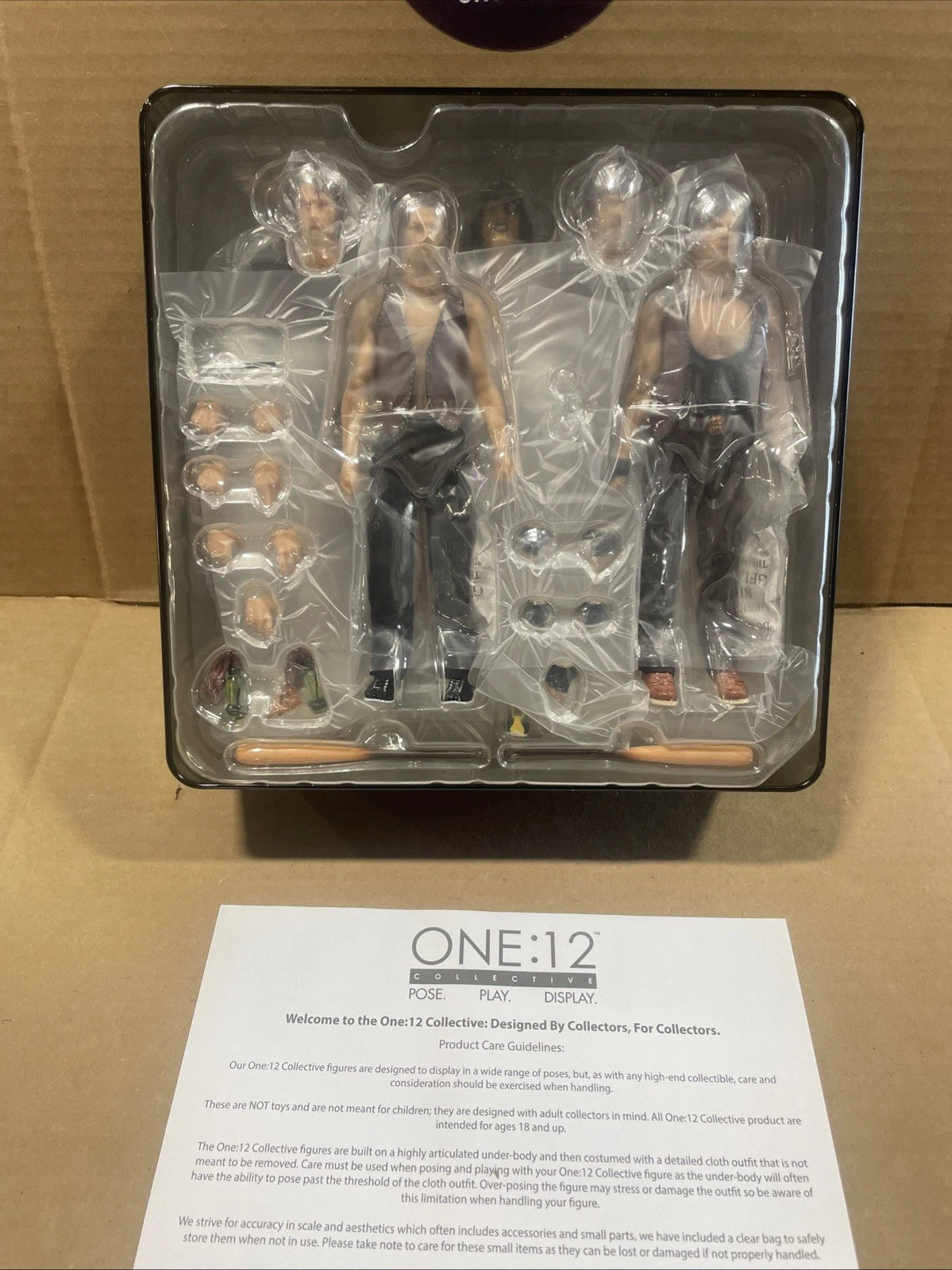 Mezco Toyz 1/12 The Warriors Deluxe Edition Set Action Figure Opened Retro