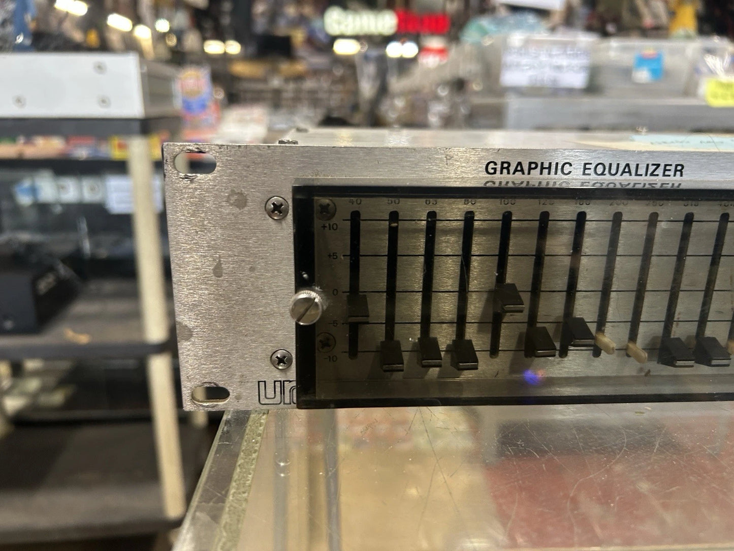 Urei 527-A 527A Graphic Equalizer Vintage Rack As is