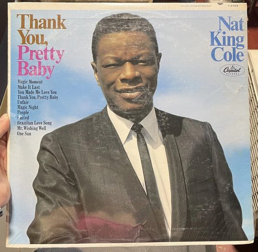 Nat King Cole Thank You Pretty Baby Vinyl LP Capitol Records ST 2759 sealed