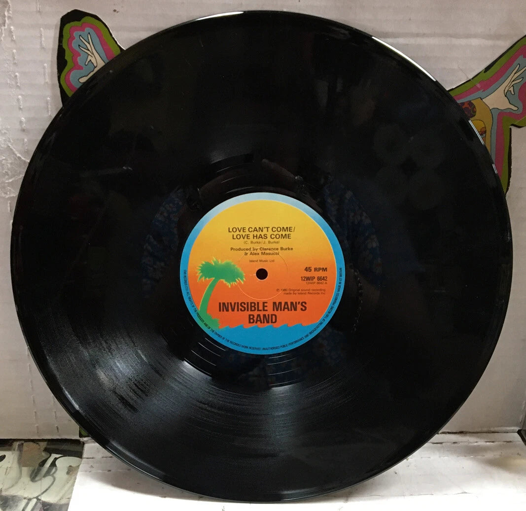 Invisible Man’s Band Love Can’t Come/Love Has Come 12” UK Import Record
