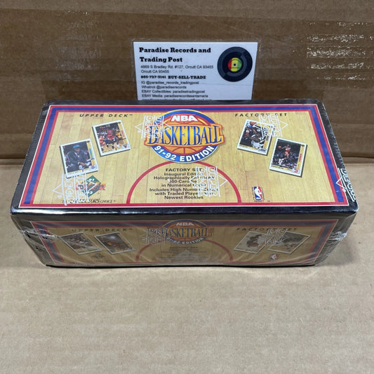 1991-92 Upper Deck Basketball Complete Set Factory Sealed