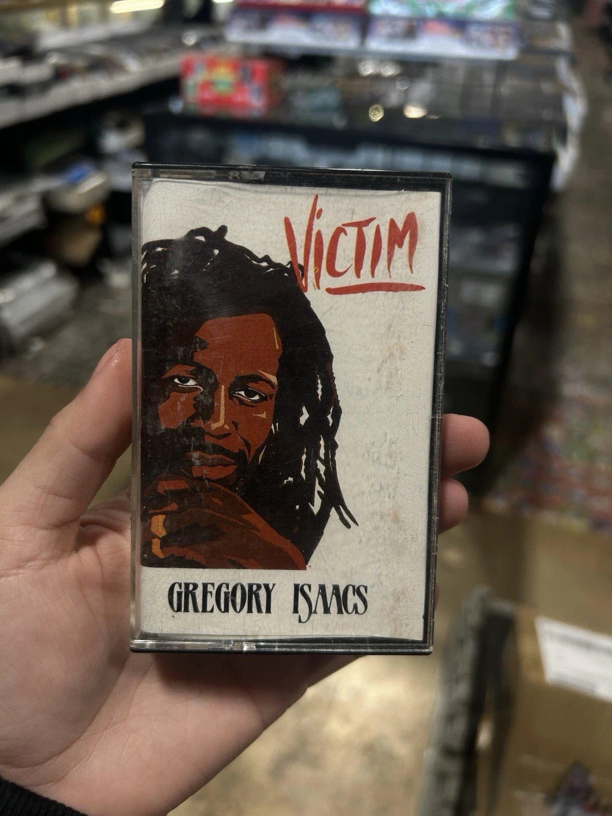 Gregory Isaacs Victim Cassette