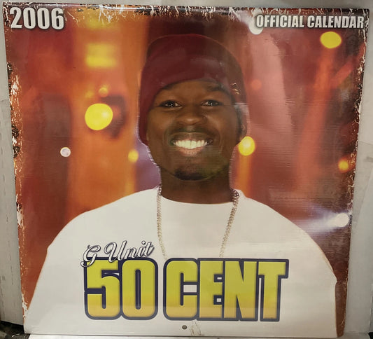 G Unit 50 Cent 2006 Sealed Official Calendar