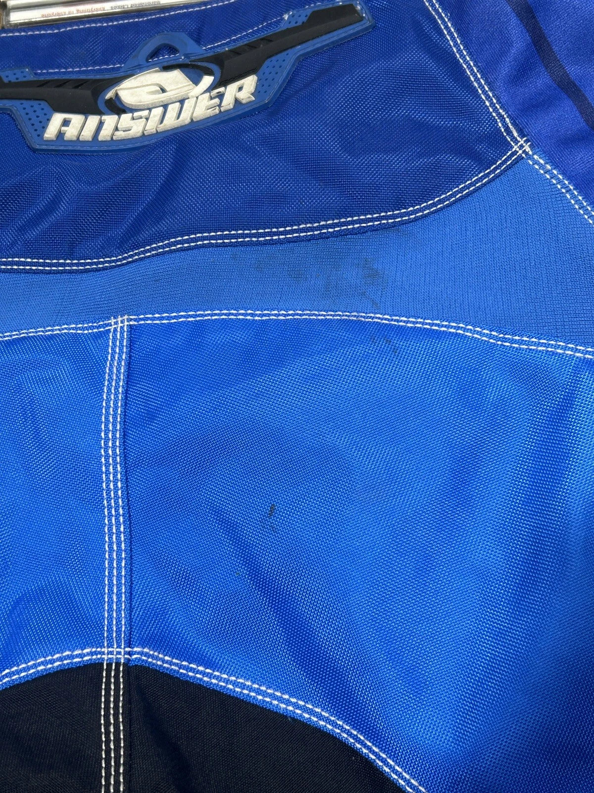 ANSWER Racing Men's Mode Pants 2007 Trail Motocross Syncron Blue Pants Sz 42