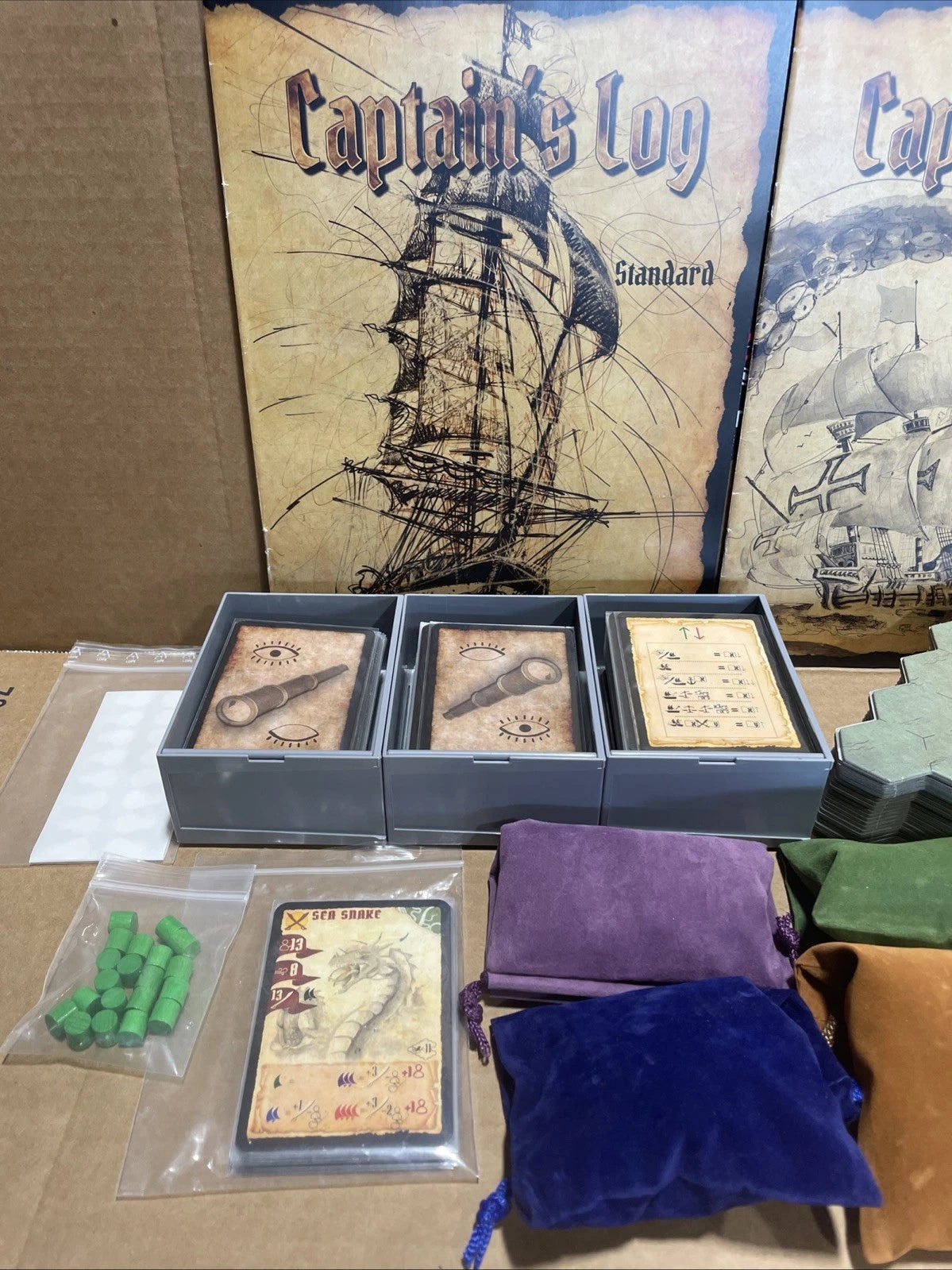 Captain's Log PIF Games Excellent Condition Complete