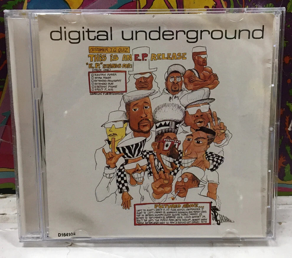 Digital Underground This Is An E.P. Release Club CD