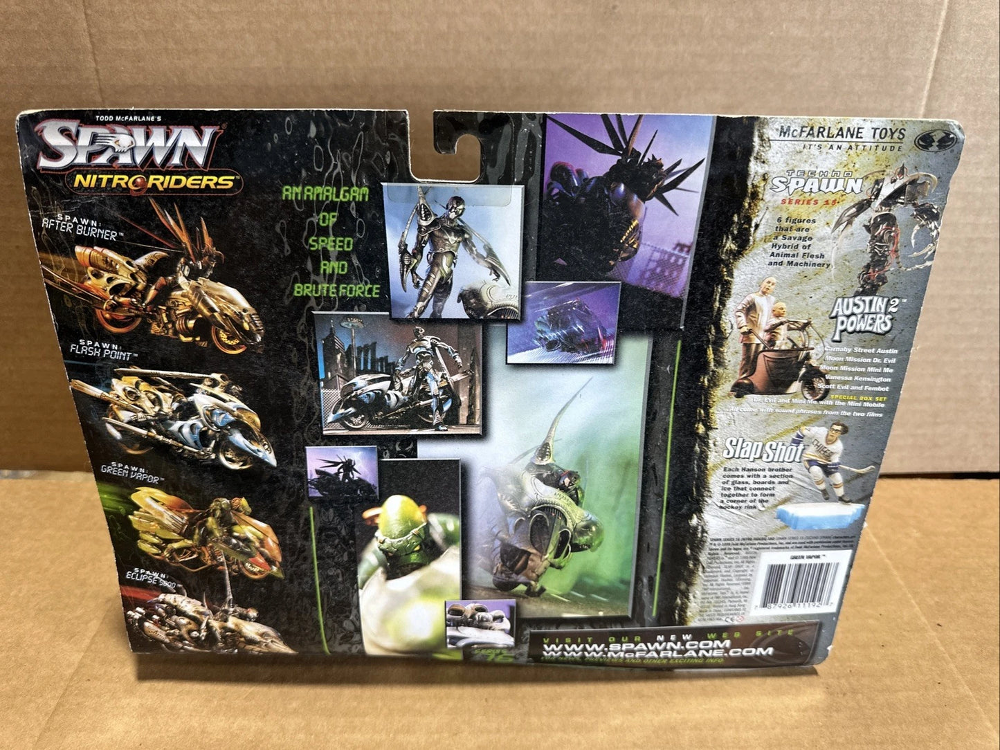Lot Of 6 McFarlane Spawn Series 16 NITRO RIDERS AFTER BURNER Figures 1999