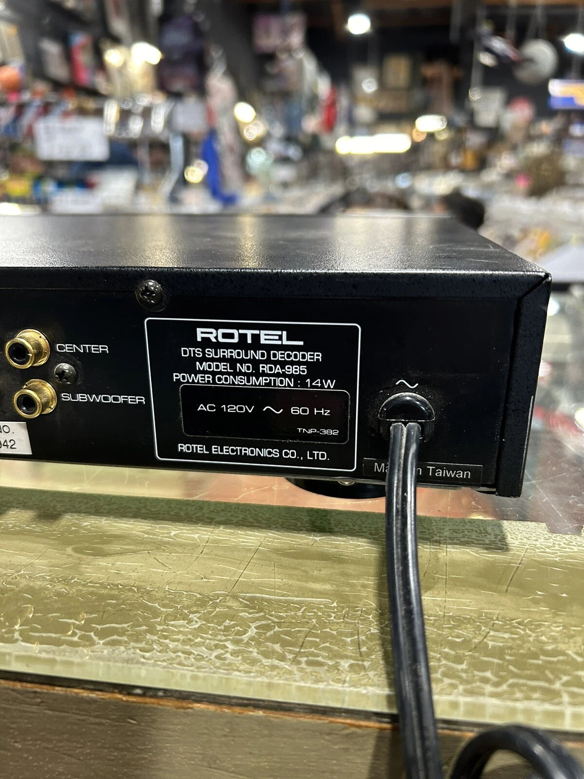 Rotel Dts Surround Decoder RDA 985